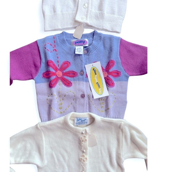 Vintage Julius Berger Toddler Cardigan Sweater - Picture 4 of 4